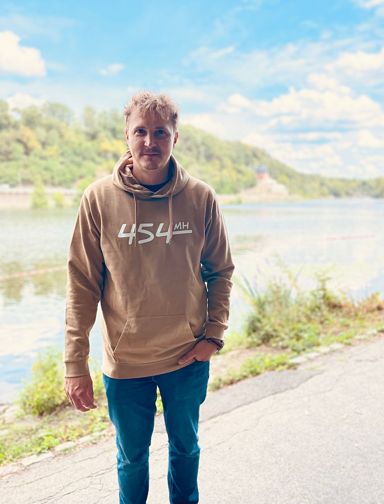 454MH Pulli Men Druck