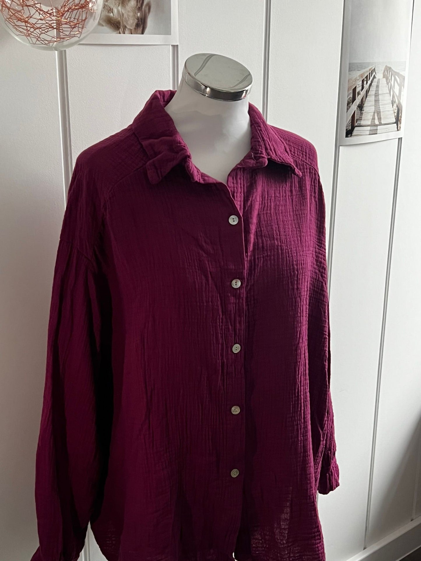 Musselin Bluse