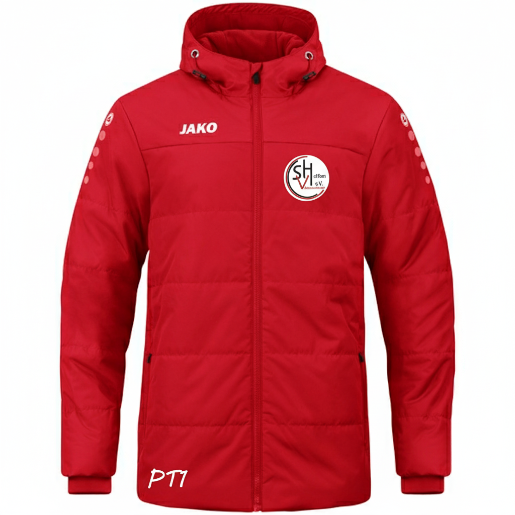 Coachjacke Team mit Kapuze
