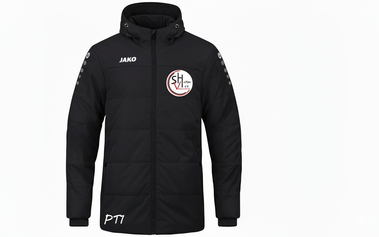 Coachjacke Team mit Kapuze
