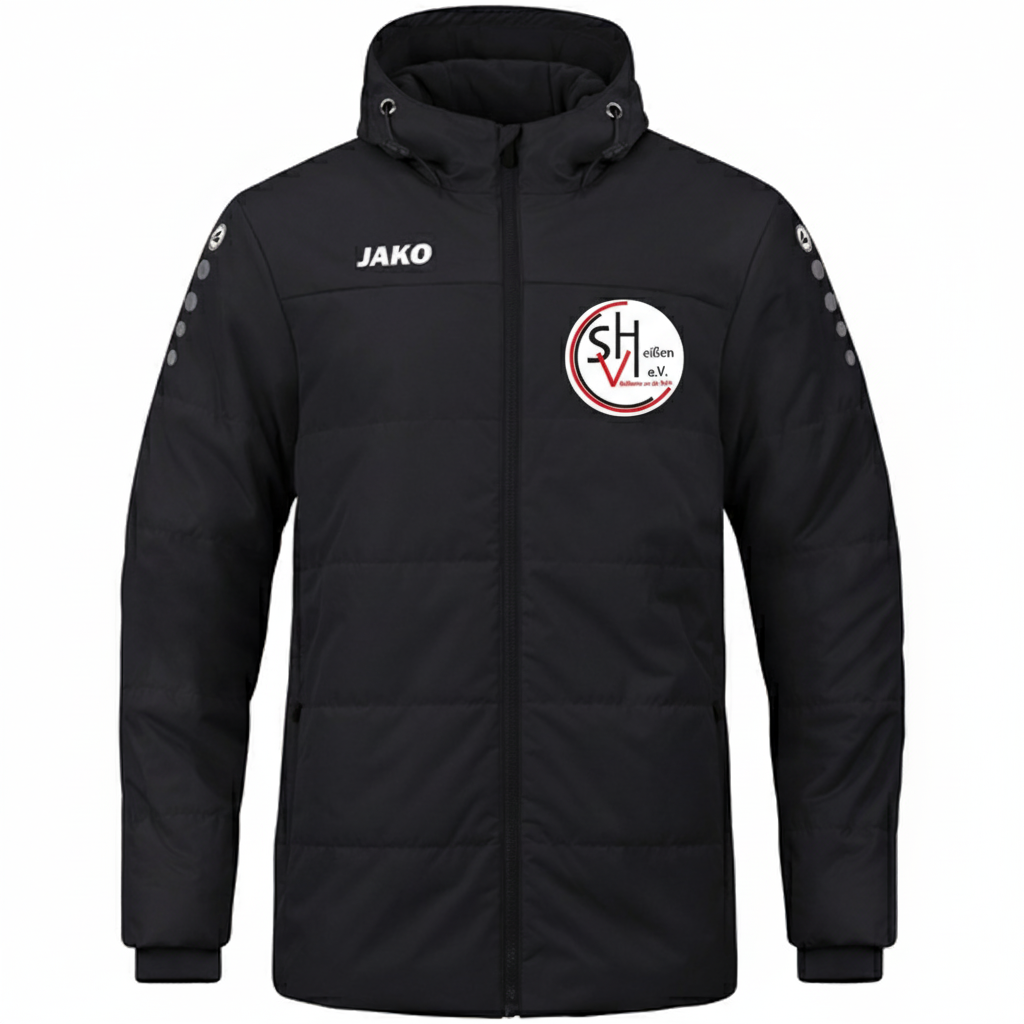 Coachjacke Team mit Kapuze