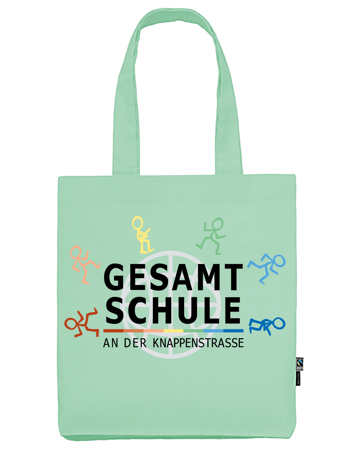 Jutebeutel Knappenschule